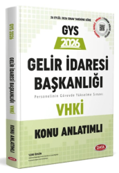 Gelir İdaresi Başkanlığı VHKİ GYS Konu Anlatımlı - Data Yayınları