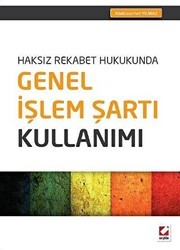 Genel İşlem Şartı Kullanımı - Seçkin Yayıncılık