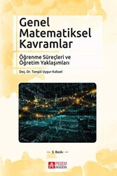 Genel Matematiksel Kavramlar - Pegem Akademi Yayıncılık