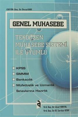 Genel Muhasebe - Tekdüzen Muhasebe Sistemi İle Uyumlu - 1