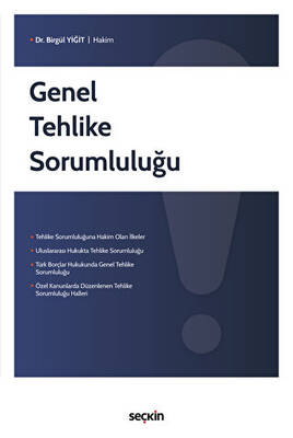 Genel Tehlike Sorumluluğu - 1