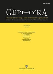 Gephyra Sayı 14 - Volume 14 - 2017 - Gephyra