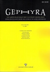 GEPHYRA Sayı 8 - Volume 8 - 2011 - Gephyra