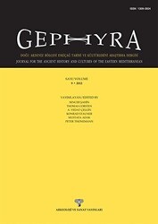 Gephyra Sayı 9 - Volume 9 - 2012 - Gephyra