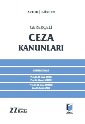 Gerekçeli Ceza Kanunları - 1