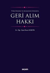 Geri Alım Hakkı - Seçkin Yayıncılık