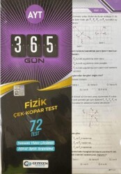 Gezegen Yayıncılık AYT 365 Gün Fizik 72 Yaprak Test - 1