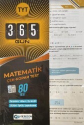 TYT 365 Gün Matematik 80 Yaprak Test - Gezegen Yayıncılık
