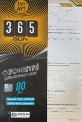 TYT-AYT 365 Gün Geometri 80 Yaprak Test - Gezegen Yayıncılık