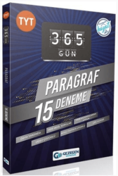 TYT Paragraf 365 Gün 15 Deneme - Gezegen Yayıncılık