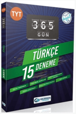 TYT Türkçe 365 Gün 15 Deneme - 1