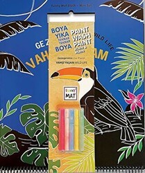 Gezegenimiz Vahşi Yaşam Funny Mat Black - Tebeşirli - Akademi Çocuk