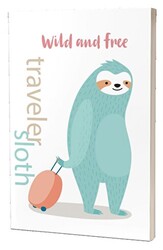 Gezgin Hayvanlar Traveler Sloth - Süresiz Ajanda - Kırmızı Ada Yayınları