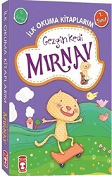 Gezgin Kedi Mırnav - İlk Okuma Kitaplarım Set 10 Kitap Takım - Timaş Çocuk
