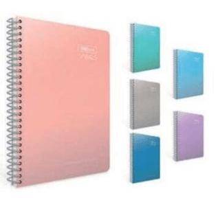 Gıpta 5519 Thebook Spırals Spiralli Sert Kapak Defter 17X24 140 Yp Kareli - 1