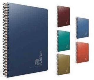 Gıpta 5686 Platinum Spiralli Pp Kapak Defter A4 80 Yp Kareli - 1