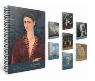 Gıpta 6091 Art Master Spiralli Karton Kapak Defter A6 80 Yp Çizgisiz - 1