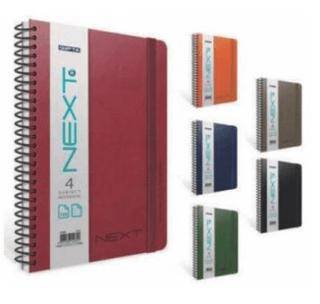 Gıpta 6467 Next Spiralli 4 Seperatörlü 17X24 150Yp Kareli - 1