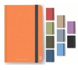 Gıpta 6973 Canvas Notes İplik Dikişli Sert Kapak Defter 13X21 96 Yaprak Çizgili - Gıpta