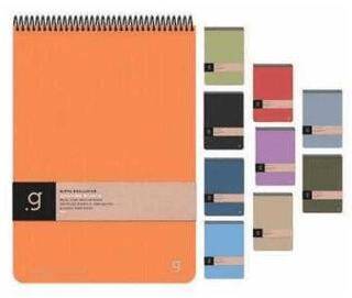 Gıpta 6999 Canvas Block Spiralli Sert Kapak Defter 17X24 100 Yp Kareli - 1