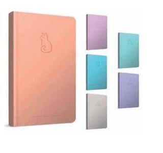 Gıpta 7170 Charm Notes Iplık Dikiş Sert Kapak Defter 9X17 80 Çızgili - 1