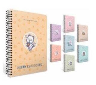 Gıpta 7279 Kitty Cat Spiralli Pp Kapak Defter A4 80 Çizgili - 1