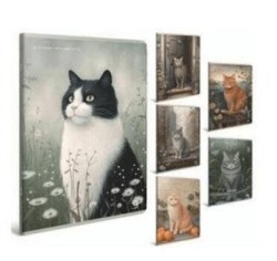 Gıpta 7288 Echo Book Tel. Dikişli Karton Kapak Defter 13X18 60 Yaprak Çizgili - Gıpta