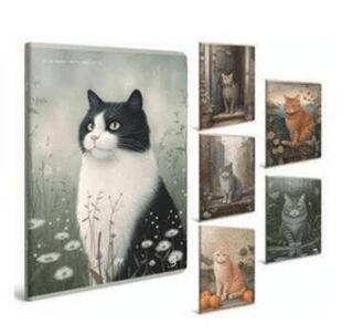 Gıpta 7288 Echo Book Tel. Dikişli Karton Kapak Defter 13X18 60 Yaprak Çizgili - 1