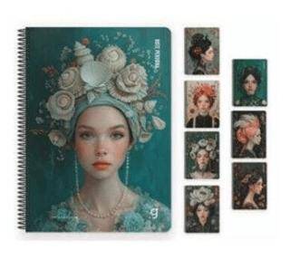 Gıpta 7339 Note Persona Spiralli Sert Kapak Defter 17X24 100 Yp Çizgili - 1