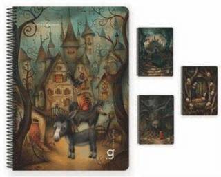 Gıpta 7342 Fairy Notes Spiralli Sert Kapak Defter 17X24 80 Çizgili - 1