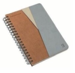 Gıpta 7348 Fınder Spiralli Sert Kapak Defter 17X24 100 Kareli - Gıpta