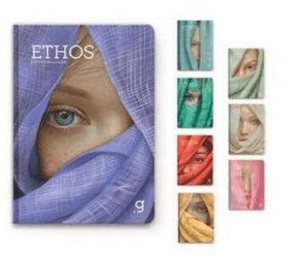 Gıpta 7357 Ethos İp Dik Sert Kapak Defter 13X21 96 Çizgili - 1