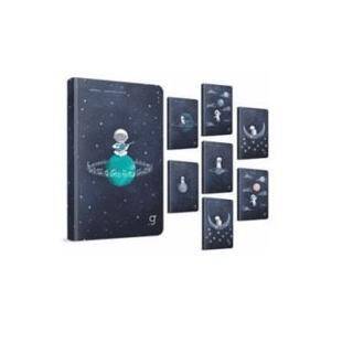 Gıpta 7362 Astral İp Dik Sert Kapak Defter 17X24 96 Çizgili - 1