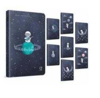 Gıpta 7364 Astral İplik Dikiş Sert Kapak Defter 13X21 96 Yaprak Çizgili - 1