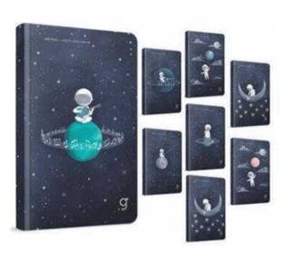 Gıpta 7365 Astral İplik Dikiş Sert Kapak Defter 8X12 80 Yaprak Çizgisiz - 1