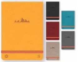 Gıpta 7410 Mount Bloknot İp Dik Sert Kapak Defter A5 100 Kareli - Gıpta