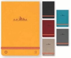 Gıpta 7411 Mount Bloknot İp Dik Sert Kapak Defter A6 100 Çizgili - Gıpta