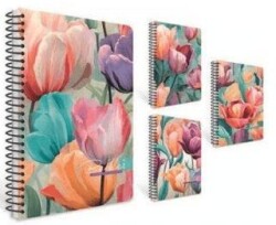 Gıpta 7430 Bubble Book Spiralli Sert Kapak Defter A6 96 Çizgisiz - Gıpta