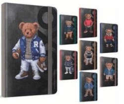 Gıpta 7466 Xoxo İplik Dikişli Sert Kapak Defter 13X21 120 Çizgili - Gıpta