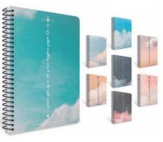 Gıpta 7556 Moment Spiralli Ofset Pp Kapak Defter A4 80 Kareli - 1