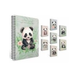 Gıpta 7658 Frıendly Notes Spiralli Karton Kapak Defter A6 80 Yaprak Çizgili - Gıpta