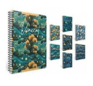 Gıpta 7706 Vincent Spiralli Pressboard Kapak Defter 20X28 80 Çizgili - 1