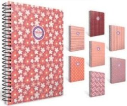 Gıpta 7947 Warm Notebook Spiralli Ofset Cr Pp Kapak Defter A4 80 Yaprak Çizgili - Gıpta