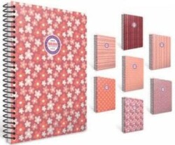 Gıpta 7978 Warm Notebook Spiralli Ofset Cr Pp Kapak Defter A4 80 Yaprak Kareli - Gıpta