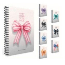 Gıpta 8382 Lucky Color Spiralli Lx Karton Kapak Defter A6 80 Yaprak Çizgili - Gıpta
