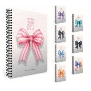 Gıpta 8382 Lucky Color Spiralli Lx Karton Kapak Defter A6 80 Yaprak Çizgili - 1