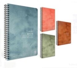Gıpta 8410 Haıku Spiralli Pressboard Kapak Defter 17X24 80Yp Çizgili - Gıpta