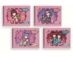 Gıpta 8538 Gorjuss Spiralli Karton Kapak Resim Defter 25X35 15 Yaprak - Gıpta