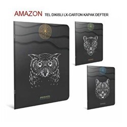Gıpta Amazon Defter Tel Dikiş Karton Kapak A4 60 Yaprak Çizgili - Gıpta