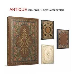 Gıpta Antıque İplik Dikiş Srt Kapak Defter 17x24 Cm 112 Yaprak - 1